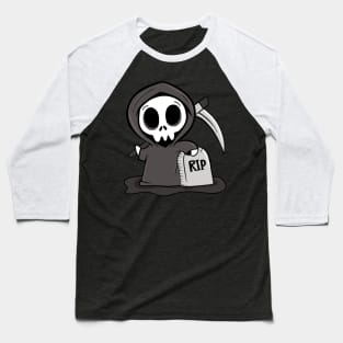 Grim Reaper Baseball T-Shirt